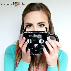 Natural Life Purr-fect Friends Cat Mug